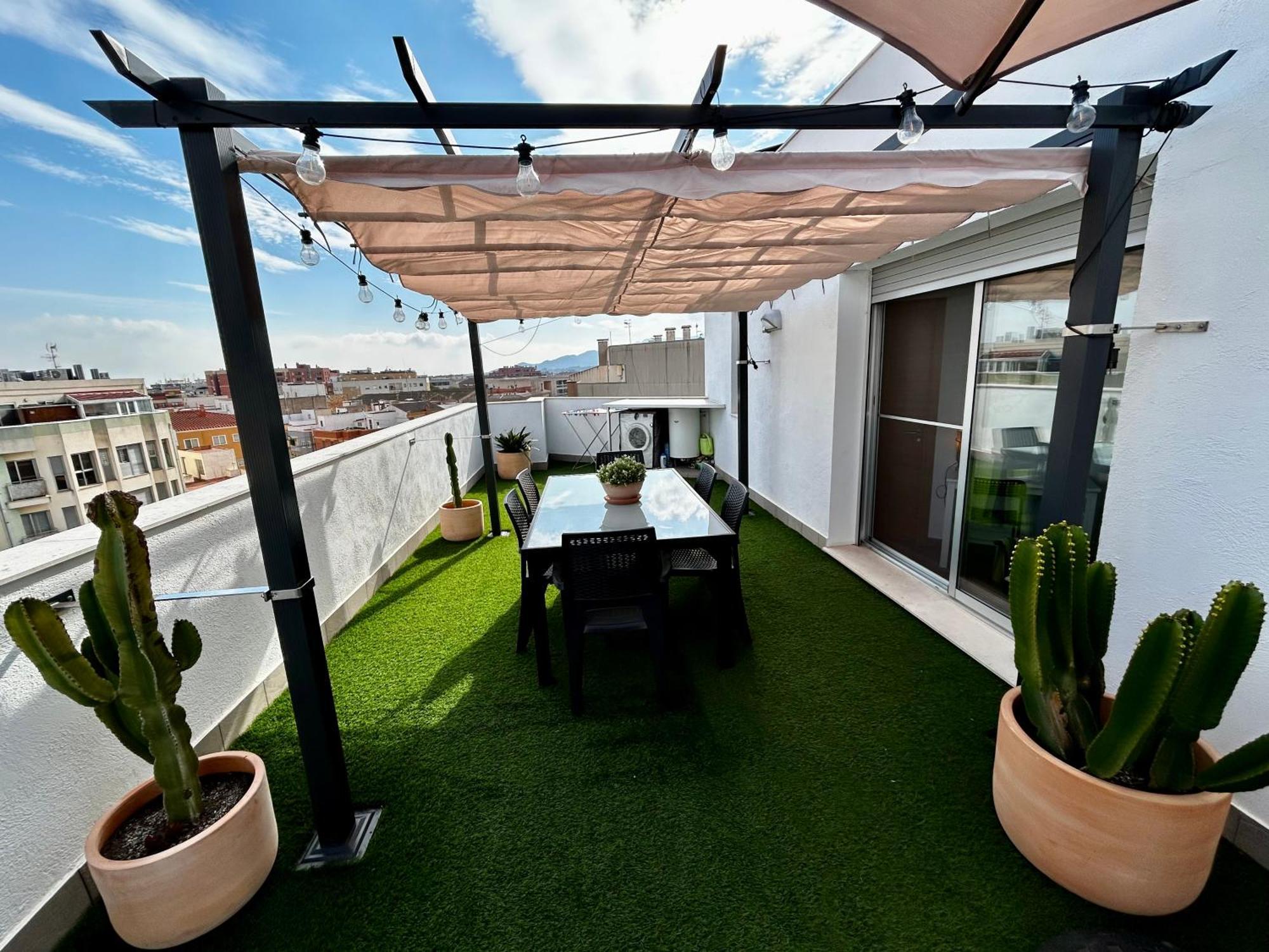 Lo balconet del Delta. Àtic-dúplex vacacional. Amposta Exterior foto