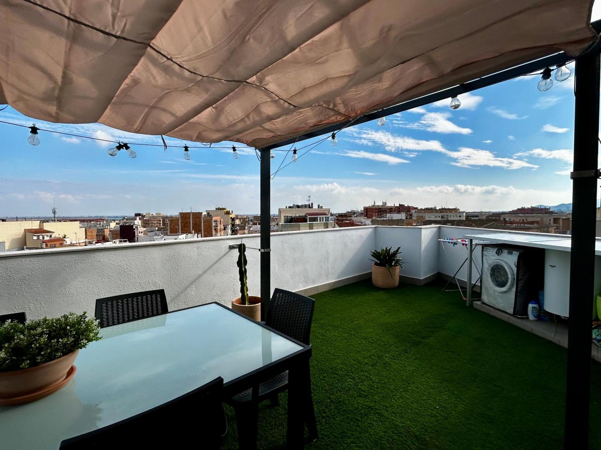 Lo balconet del Delta. Àtic-dúplex vacacional. Amposta Exterior foto