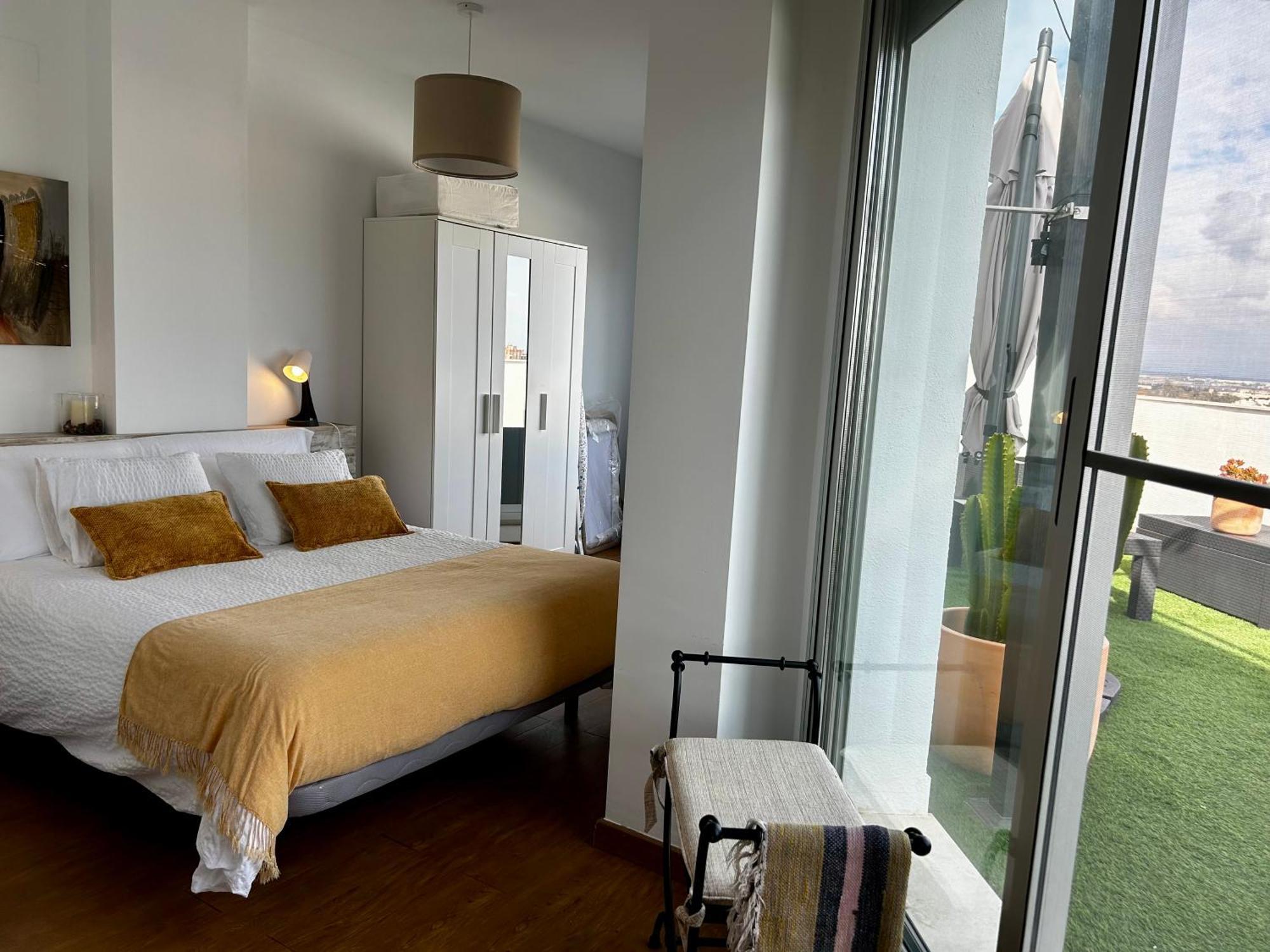 Lo balconet del Delta. Àtic-dúplex vacacional. Amposta Exterior foto