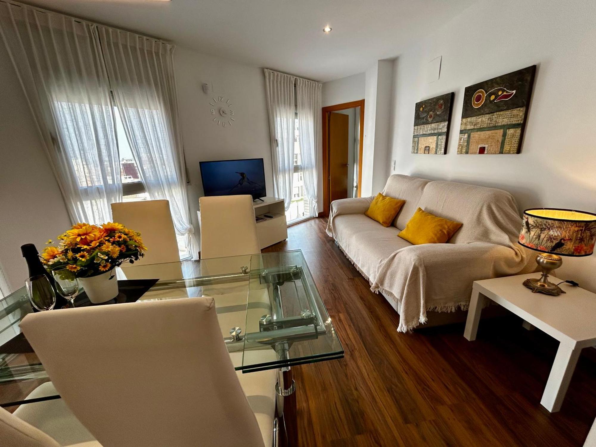 Lo balconet del Delta. Àtic-dúplex vacacional. Amposta Exterior foto