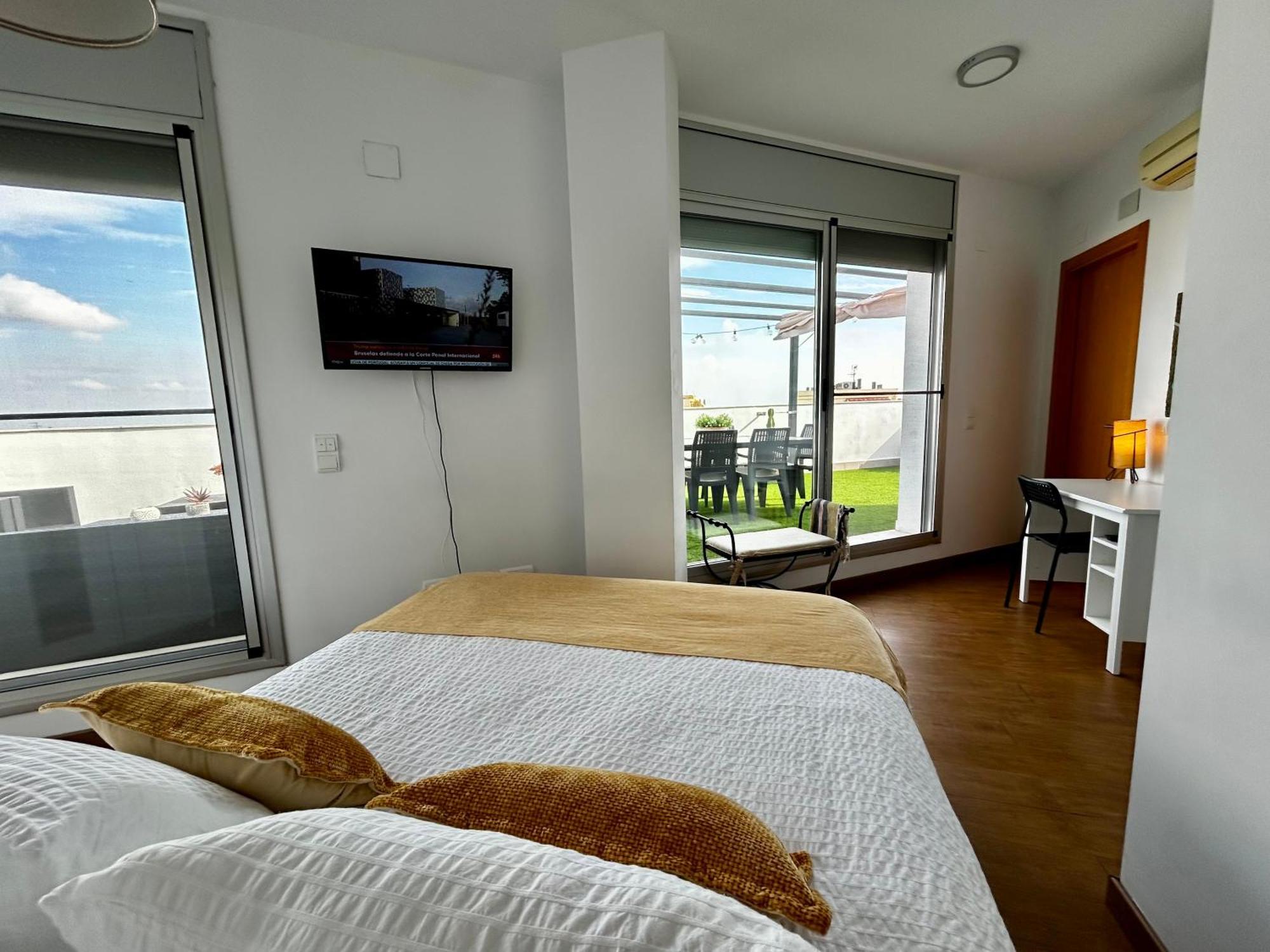Lo balconet del Delta. Àtic-dúplex vacacional. Amposta Exterior foto